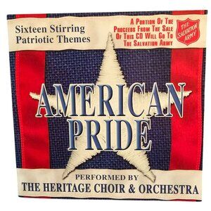 American Pride CD Songs By The Heritage Choir & Orchestra 2001 37579cd